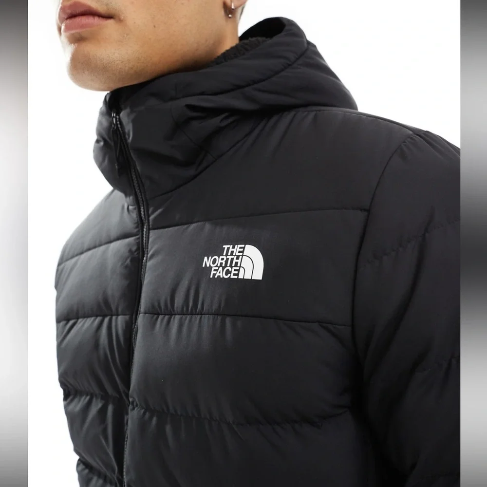 The North Face Men's Charcoal Puffer Jacket